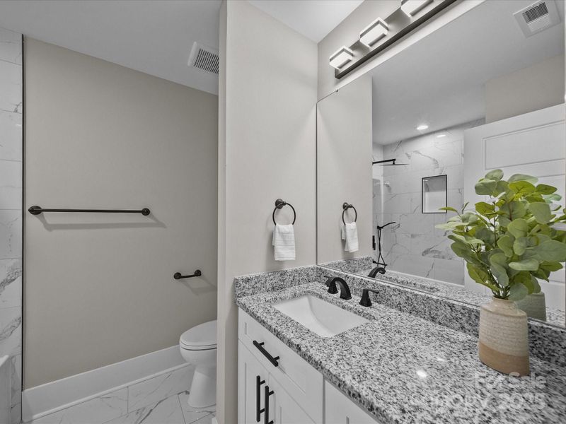 Furnished interior view inside a new home in , Charlotte (Image 5).