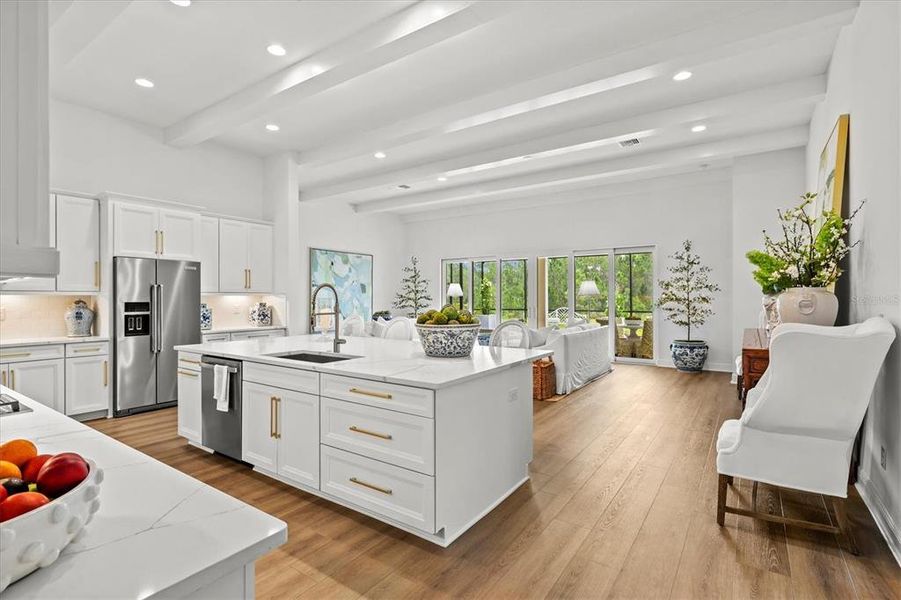 Furnished interior view inside a new home in Crosswind Ranch, Parrish (Image 7).