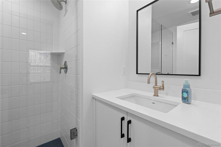 Furnished interior view inside a new home in , Denver (Image 33).