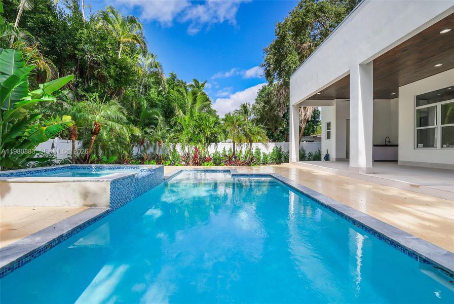 Exterior details and patio area of a home in , Biscayne Park (Image 32).