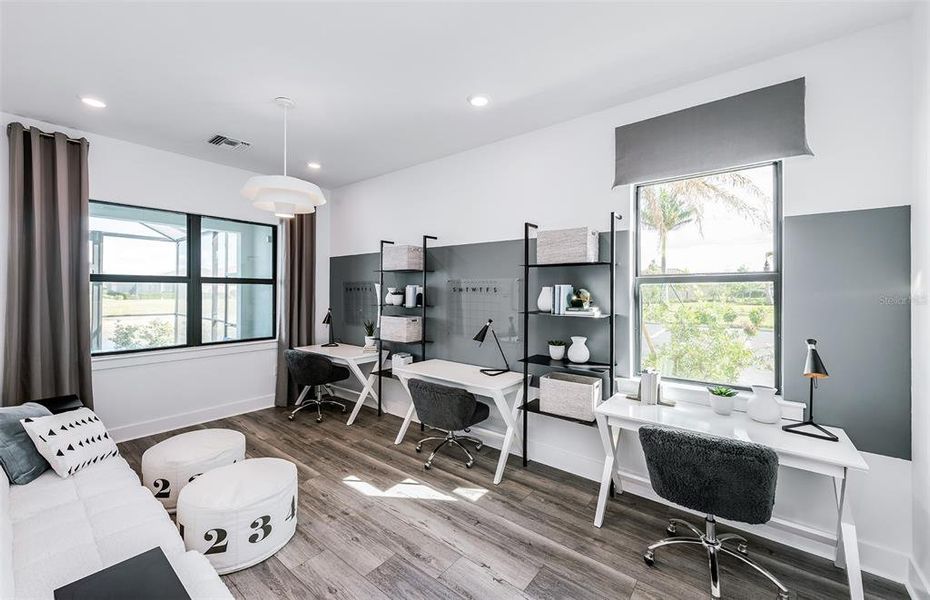 Furnished interior view inside a new home in , Bradenton (Image 21).
