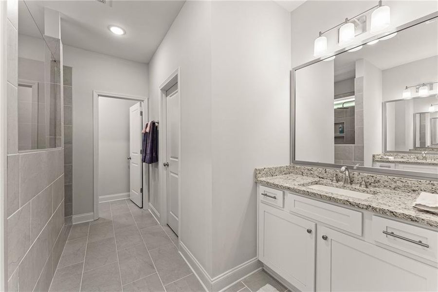 Furnished interior view inside a new home in , Dawsonville (Image 12).