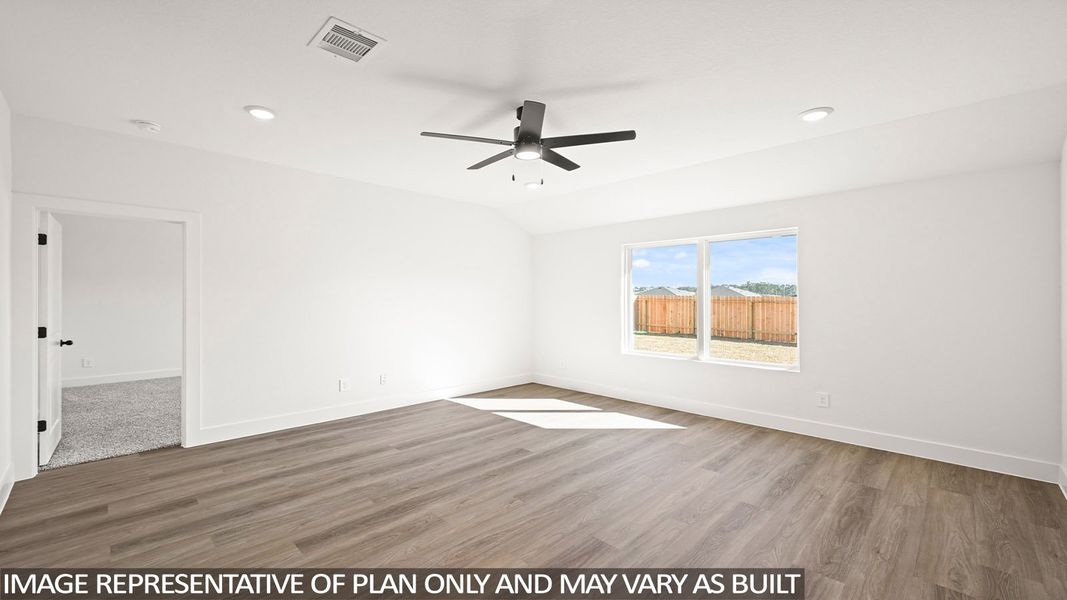 Spacious, unfurnished interior of a new home in Chapel Lakes, Montgomery (Image 12).