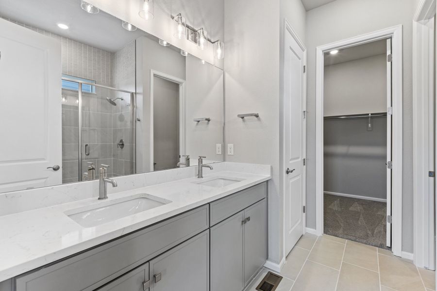 Furnished interior view inside a new home in The Manors Collection at Golden Overlook, Golden (Image 8).