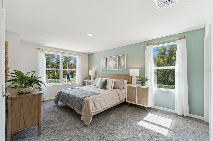 Furnished interior view inside a new home in , Daytona Beach (Image 26).