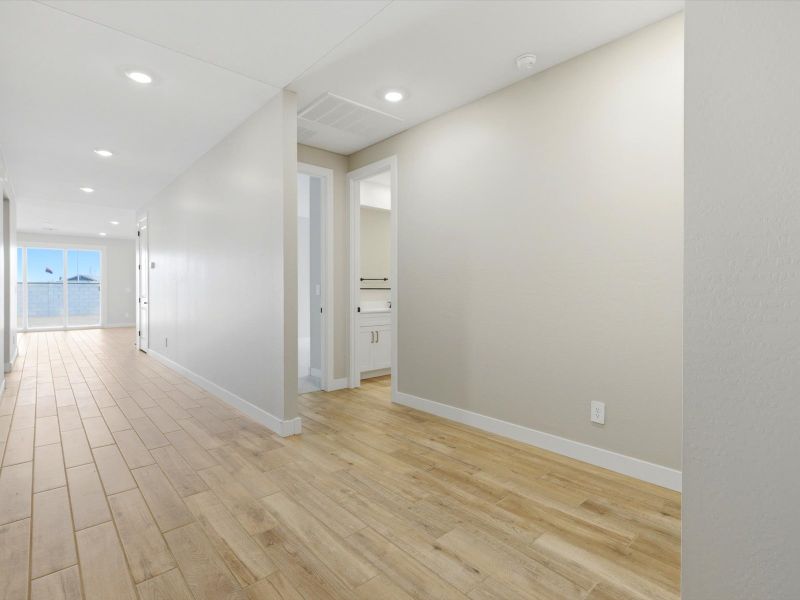 Spacious, unfurnished interior of a new home in Legacy Place, Glendale (Image 11). Spacious, unfurnished interior of a new home in Legacy Place, Glendale (Image 11).