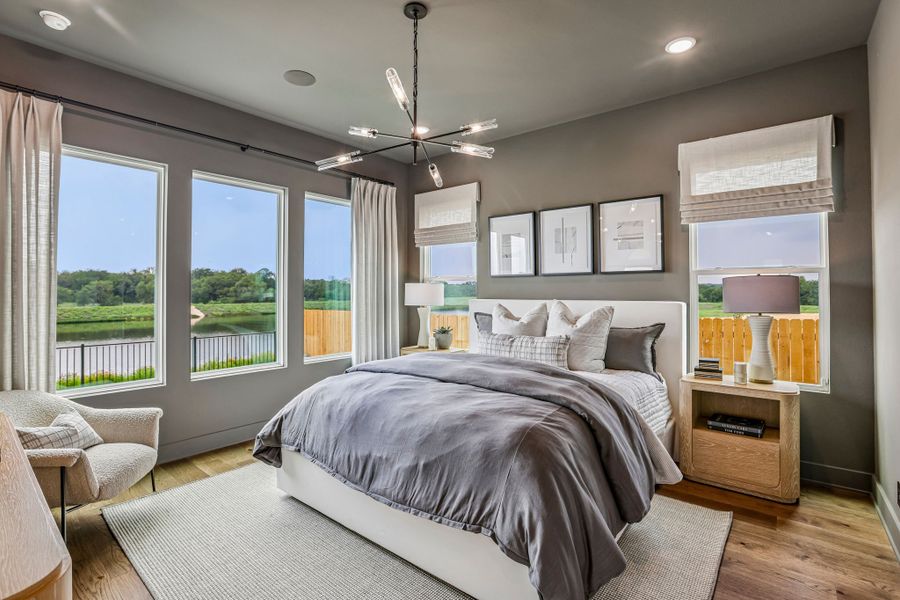 Representative furnished interior of a home built from the 4062 by Risewell Homes in Bluff Haven, Georgetown (Image 12).