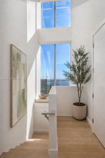 Stairwell. UNA Residences Brickell. One or more photos have been virtually staged. Stairwell. UNA Residences Brickell. One or more photos have been virtually staged.