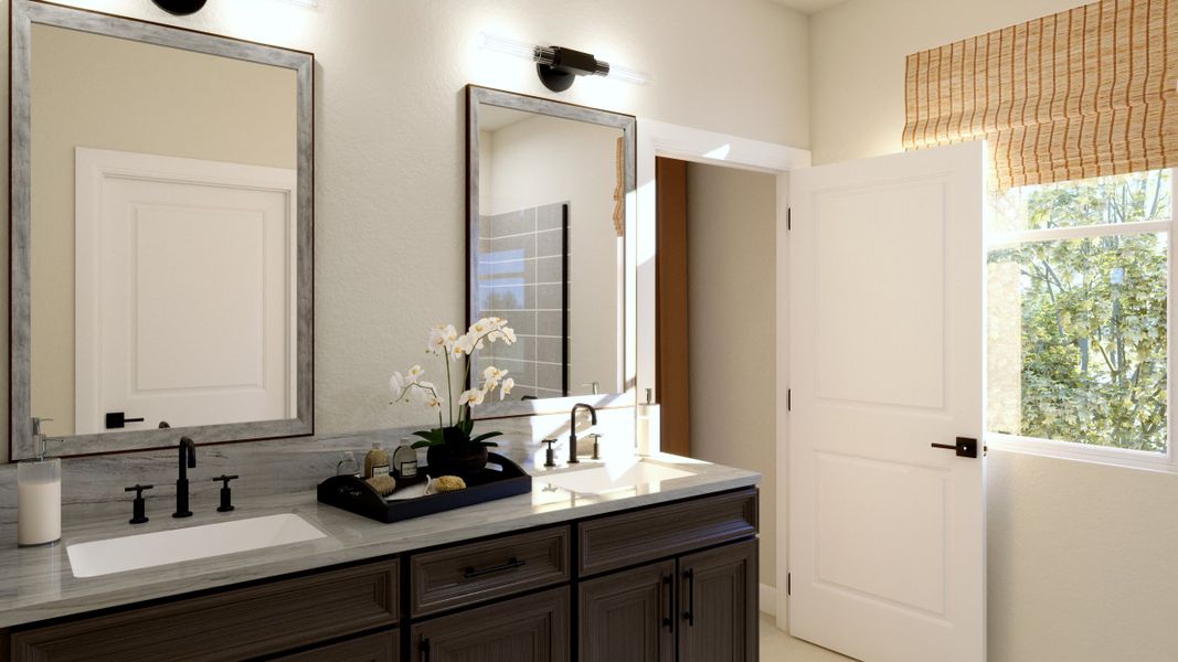 Representative furnished interior of a home built from the Splendor by Risewell Homes in Spring Walk at The Junction, Debary (Image 5).