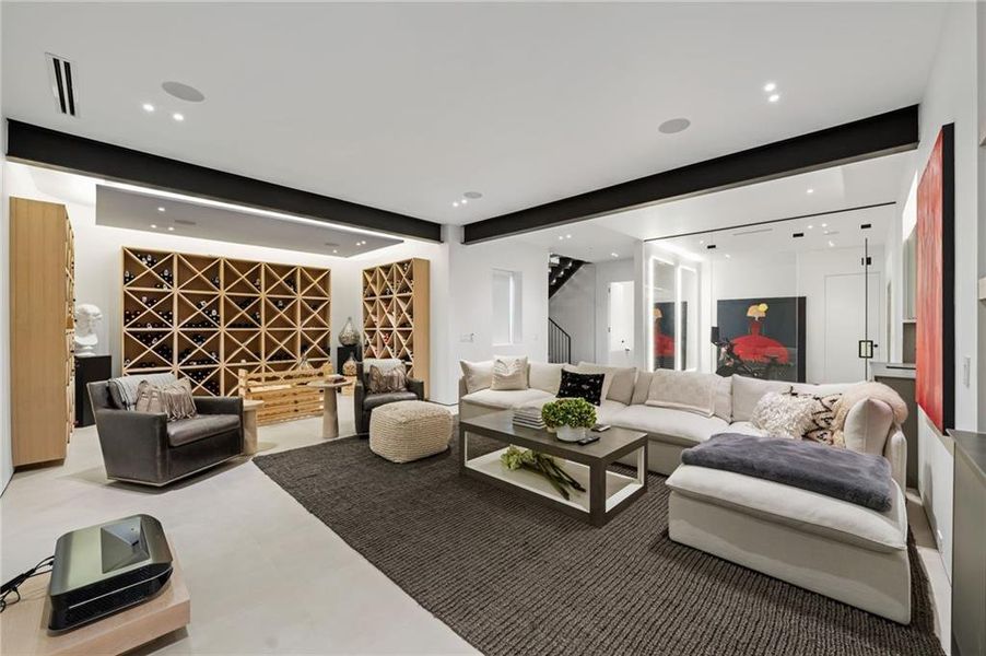 Furnished interior view inside a new home in , Brookhaven (Image 63).