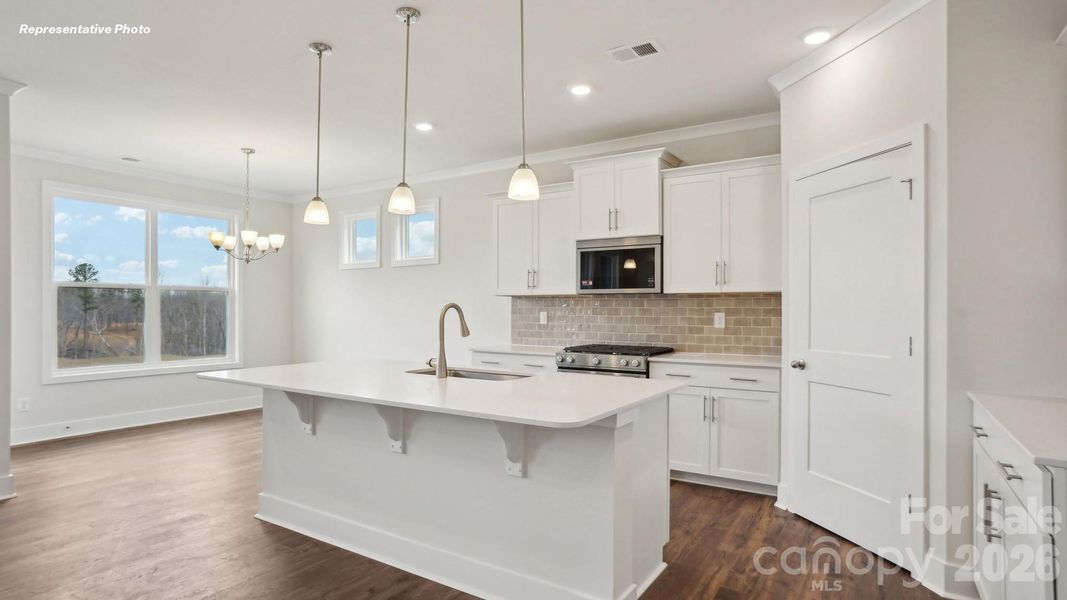 Furnished interior view inside a new home in Westport, York (Image 3).