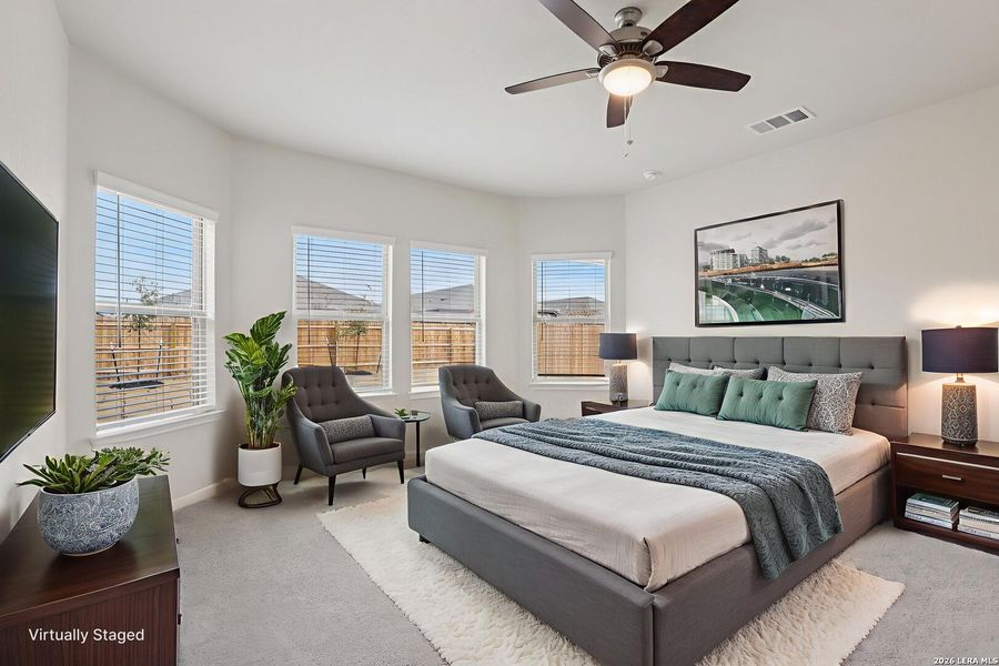 Furnished interior view inside a new home in Catalina, Converse (Image 15).