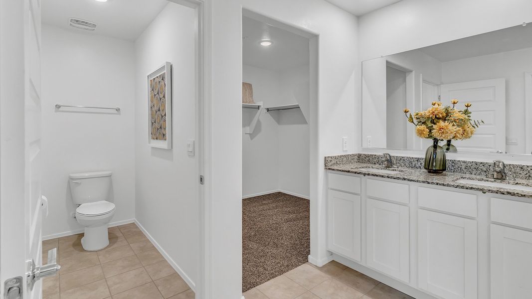 Furnished interior view inside a new home in Senita Crossing, Tucson (Image 33).