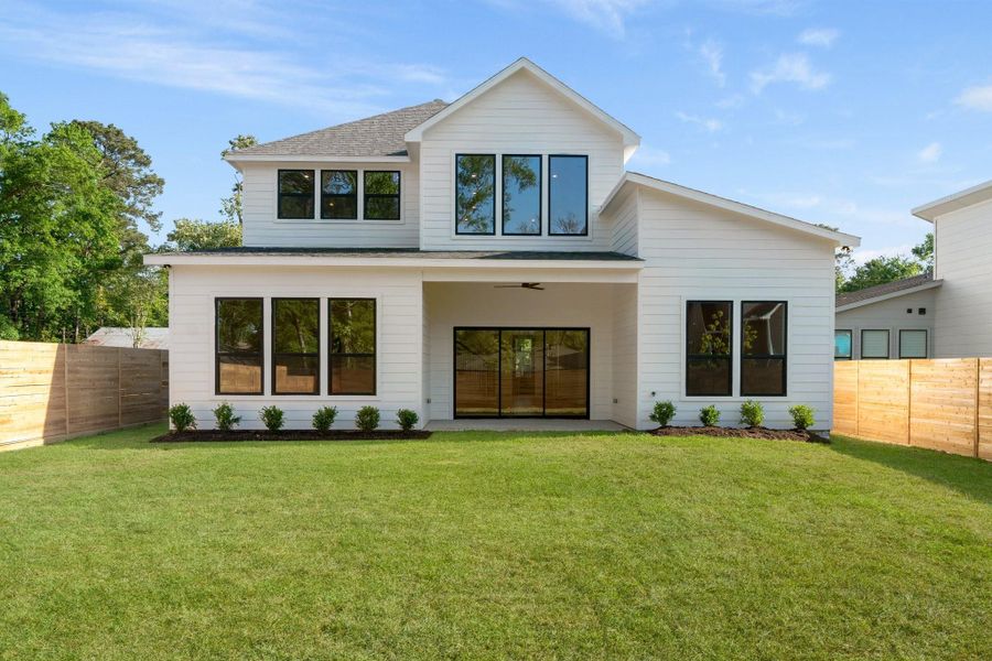 Enjoy the peaceful charm of this spacious backyard, complete with a covered patio—perfect for outdoor dining, entertaining, or simply relaxing in a quiet, private setting. Enjoy the peaceful charm of this spacious backyard, complete with a covered patio—perfect for outdoor dining, entertaining, or simply relaxing in a quiet, private setting.