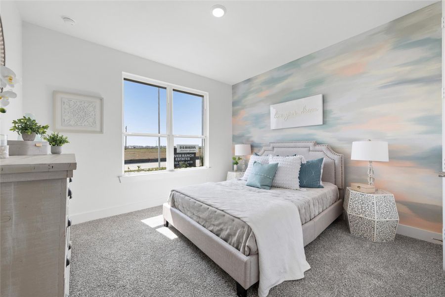 Furnished interior view inside a new home in River Ranch Estates, Dayton (Image 12).