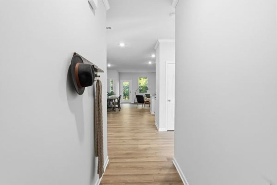 Representative unfurnished interior of a home built from the Orchard by Piedmont Residential in Villages at Cedar Hill, Dallas (Image 66).