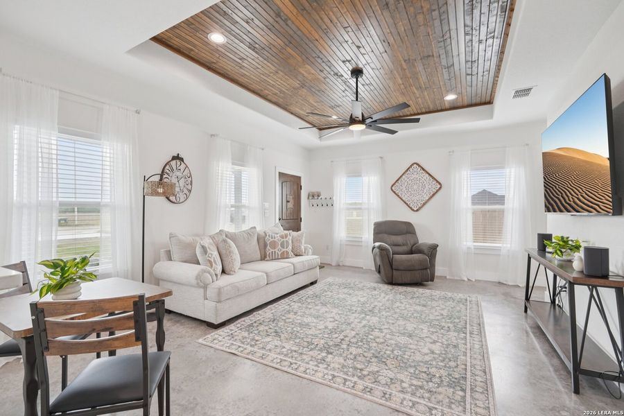 Furnished interior view inside a new home in , La Vernia (Image 27).