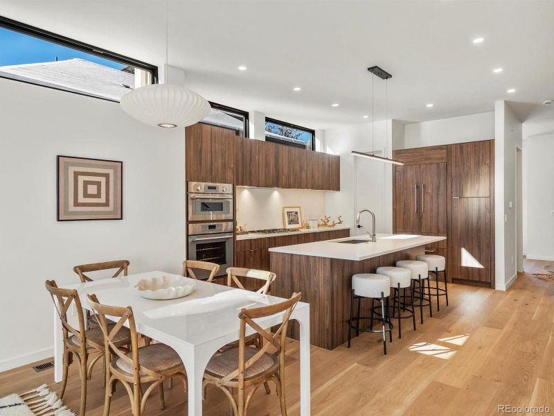 Furnished interior view inside a new home in , Denver (Image 7).