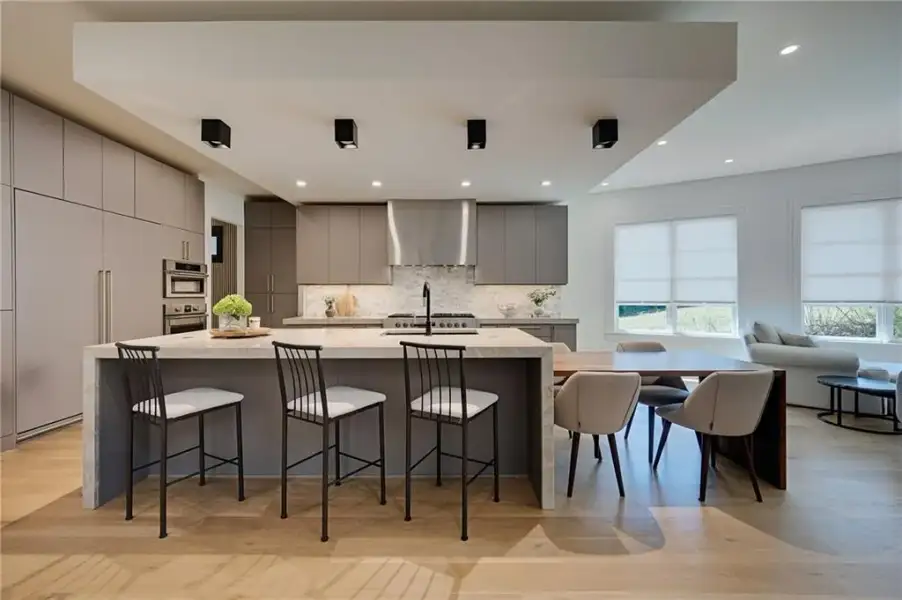 Furnished interior view inside a new home in , Sandy Springs (Image 58).