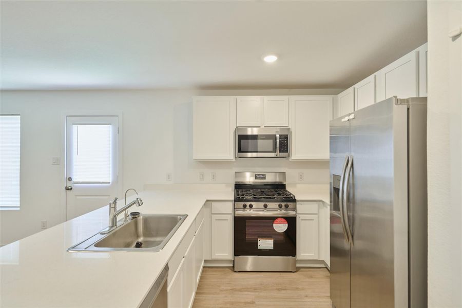 Furnished interior view inside a new home in Tavola: Cottage Collection, New Caney (Image 11).