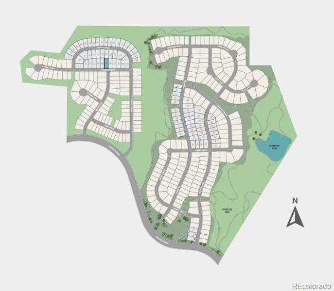 The Town Collection at Independence Site Map The Town Collection at Independence Site Map