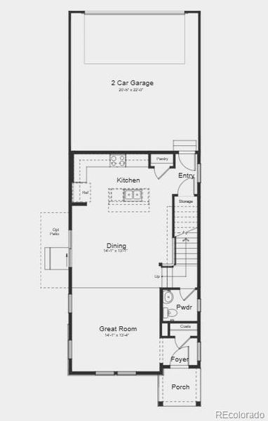 Additional highlights include: built-in appliance package, loft, and an additional sink in the second bathroom upstairs.