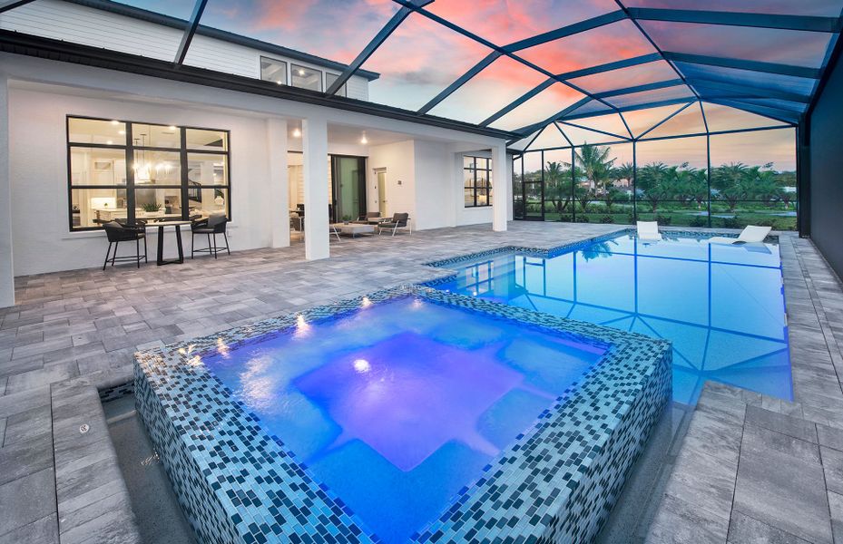 Image 43 representing the Layton by DiVosta in Terreno, Naples, FL.