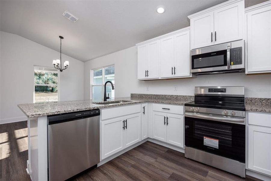 Furnished interior view inside a new home in , Newberry (Image 7).