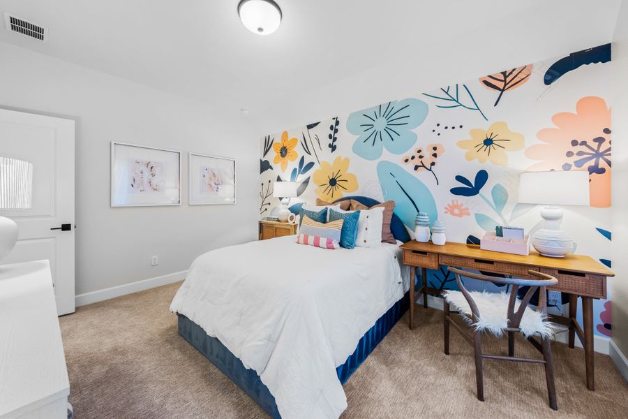 Furnished interior view inside a new home in Valencia on the Lake, Little Elm (Image 15).