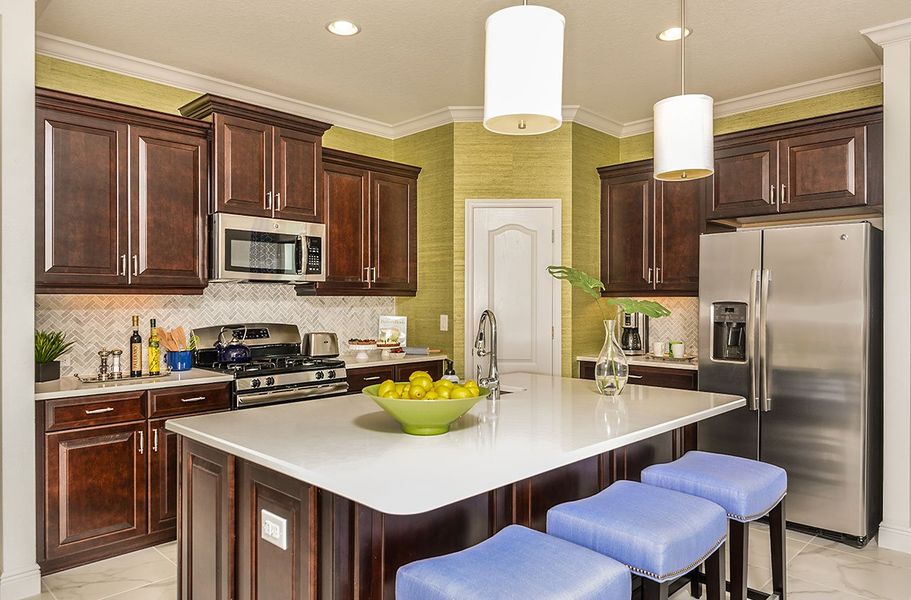Representative furnished interior of a home built from the Fresh Spring by Neal Communities in Boca Royale Golf & Country Club at Wellen Park, Englewood (Image 7).