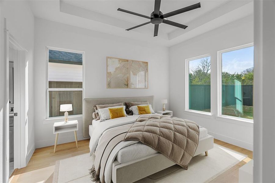 Furnished interior view inside a new home in , Granbury (Image 5).