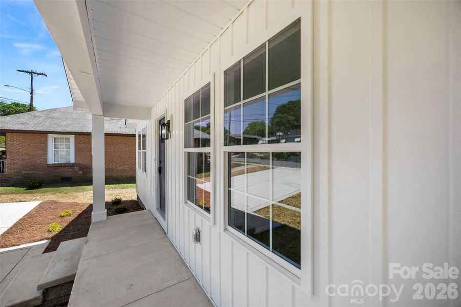 Exterior details and patio area of a home in , Salisbury (Image 23).