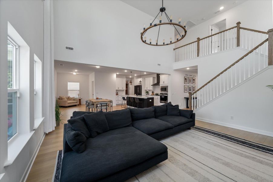 Furnished interior view inside a new home in , Charleston (Image 31).