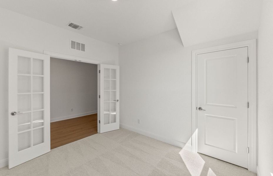 Spacious, unfurnished interior of a new home in Saddleback at Santa Rita Ranch, Liberty Hill (Image 49). Spacious, unfurnished interior of a new home in Saddleback at Santa Rita Ranch, Liberty Hill (Image 49).