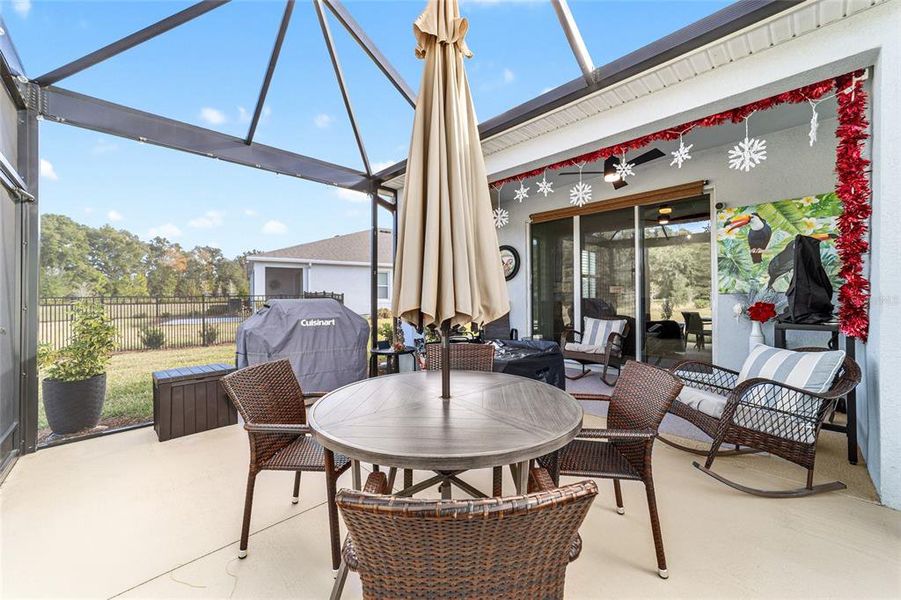 Exterior details and patio area of a home in , Ocala (Image 4).