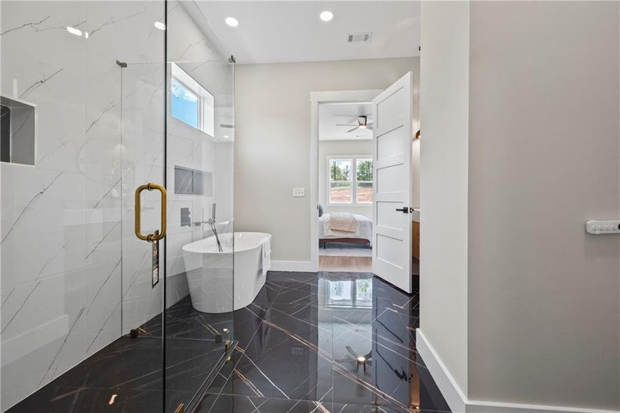 Furnished interior view inside a new home in , Athens (Image 10).