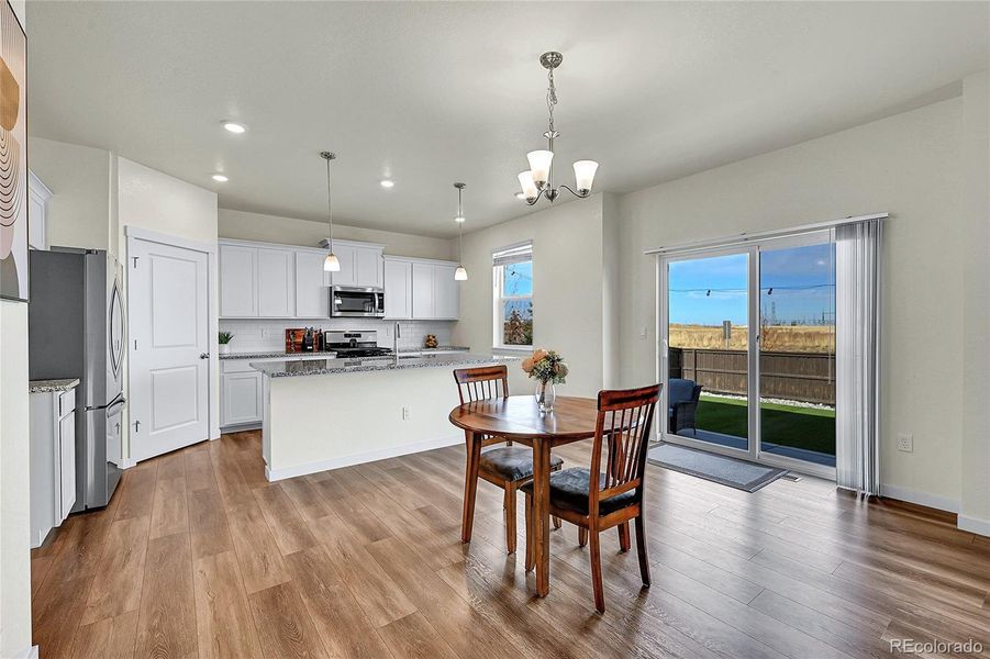 Furnished interior view inside a new home in Settlers Crossing, Commerce City (Image 12).