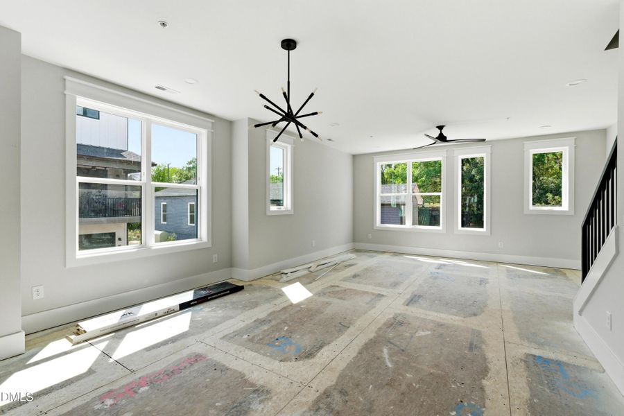 Second Story Main Living Areas