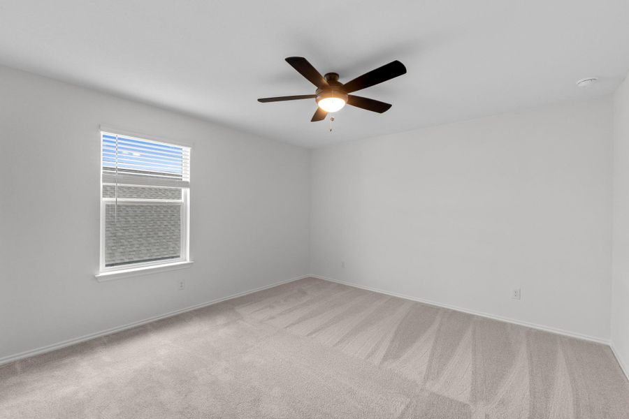 Spacious, unfurnished interior of a new home in Salerno - Heritage Collection, Round Rock (Image 19).