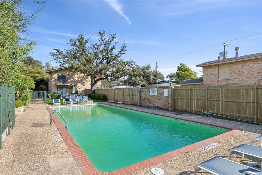 View of community pool