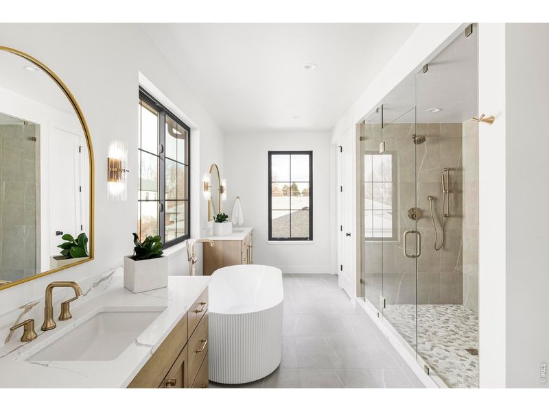 Furnished interior view inside a new home in , Denver (Image 11).