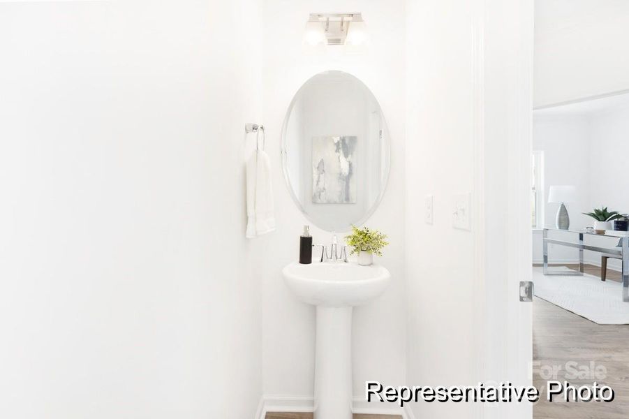 Furnished interior view inside a new home in Morgan Hills, Albemarle (Image 14).