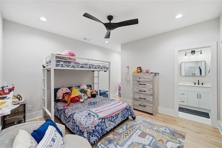 Furnished interior view inside a new home in , Alpharetta (Image 32).