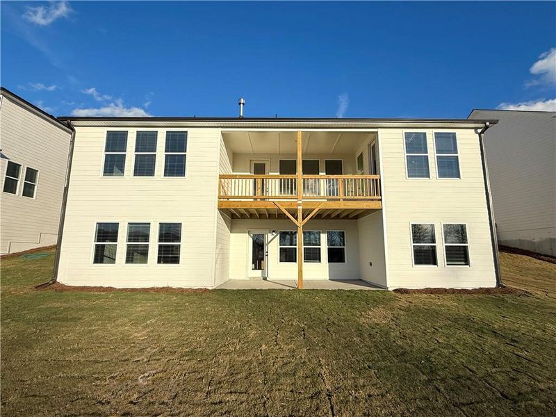 Exterior details and patio area of a home in , Braselton (Image 26).