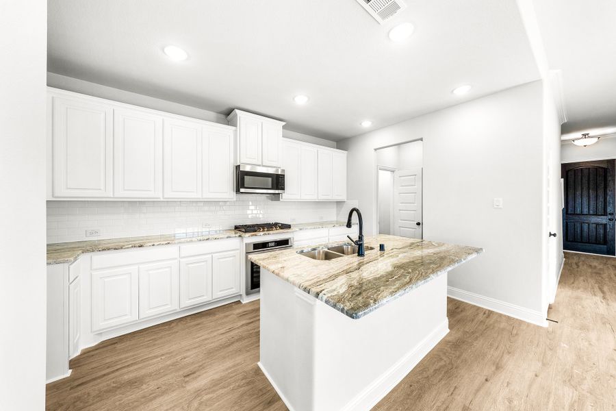Furnished interior view inside a new home in Forest Ridge Estates, Greenville (Image 7).