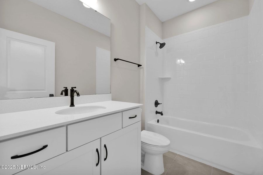 Furnished interior view inside a new home in Courtney Oaks at SilverLeaf, St. Augustine (Image 5).