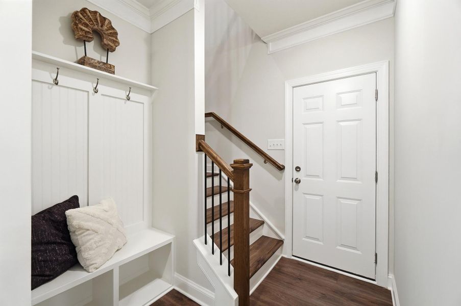 Furnished interior view inside a new home in Chasewood, Mint Hill (Image 32).