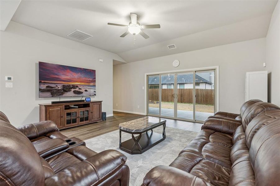 Furnished interior view inside a new home in Wolf Creek Farms - Signature Series, Melissa (Image 11).