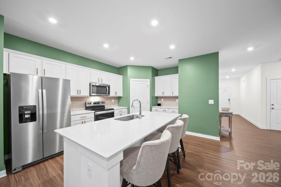 Furnished interior view inside a new home in Blue Sky Meadows, Monroe (Image 8).