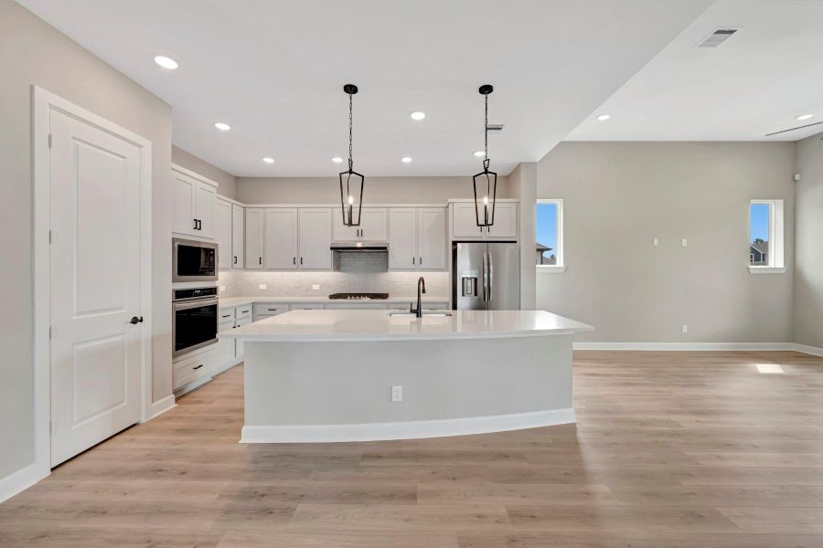 Furnished interior view inside a new home in COLTON 45' Homesites, Todd Mission (Image 11).